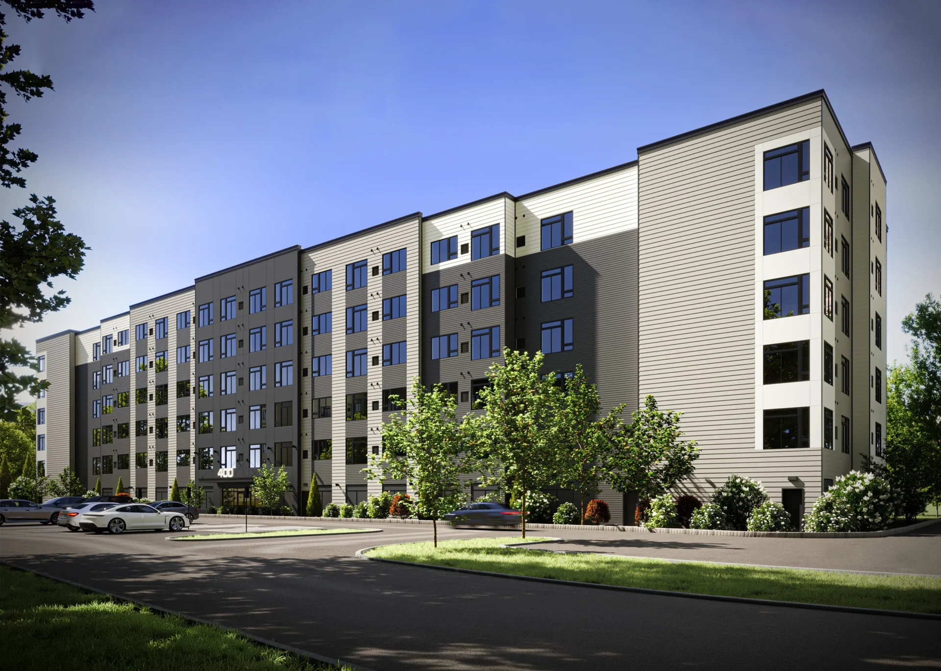 Exterior Rendering of Luxor Wilmington 400 S Market